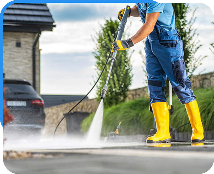 pressure-washing
