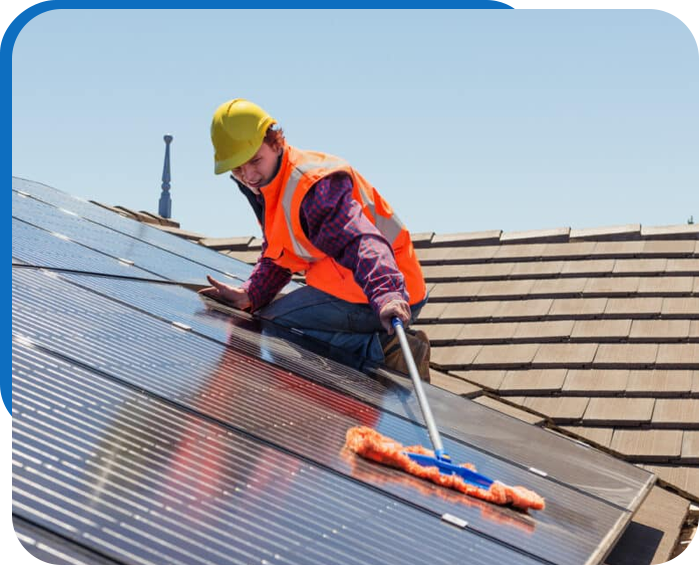 solar panel & skylight